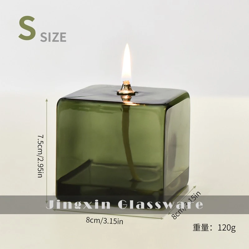 Glass Candle Oil Lamps high quality