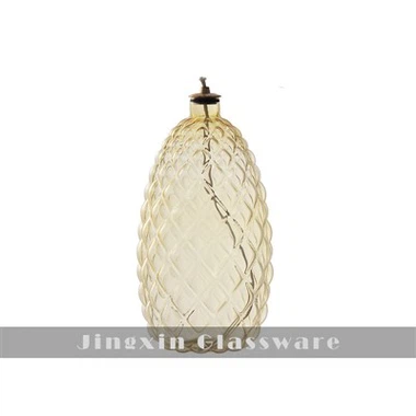 Đèn dầu để bàn thủy tinh quả dứa